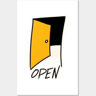 Open doors Posters and Art